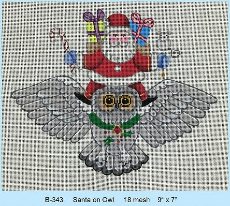 Santa On Owl