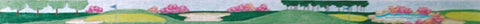 Golf Hole Floral Belt