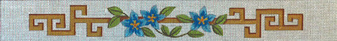 Fretwork and Flowers Belt