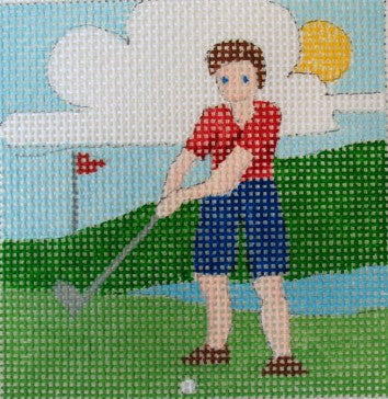 Golfing Son Coaster