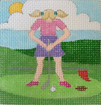 Golfing Daughter Coaster
