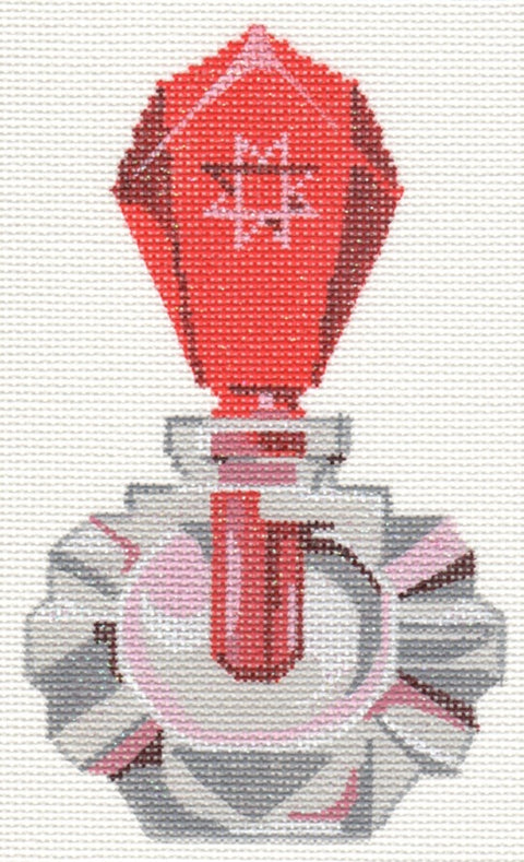 Ruby Dauber Perfume Bottle