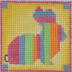 Pocket Project Striped Bunny
