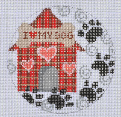 Dog House Ornament