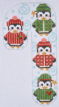 Penguins Candy Cane
