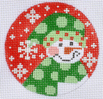 Polka Dot Snowman