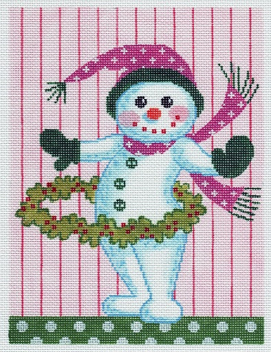 Hula Hoop Snow Girl