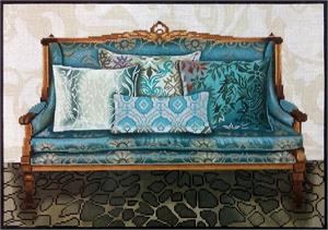 Teal Couch