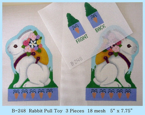 Rabbit Pull Toy (4 Pieces)