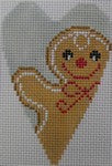 Gingerbread Man Heart