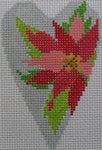 Poinsettia Heart