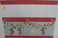 Christmas Boughs Stocking Cuff