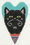 Cester The Halloween Cat Heart