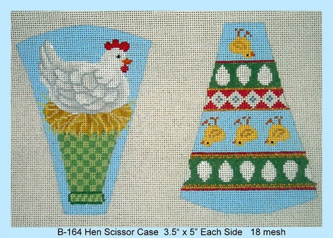Hen Scissor Case