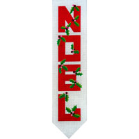 Noel Banner With Holly