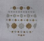 Silver and Gold 3 Ornament