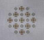 Silver and Gold 4 Ornament