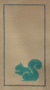 Woodland Critter Squirrel On Cream