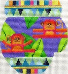 Safari Monkeys Mitten
