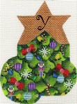 Christmas Tree Mini Sock - Y