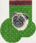 Pug Mini Sock