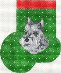 Schnauzer Mini Sock