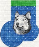 Siberian Husky Mini Sock