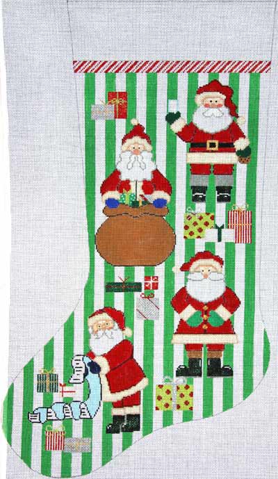 Santa And Presents Stocking
