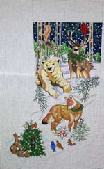Winter Animals Stocking (Bear, Deer, Fox)