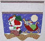 Up On The Roof Top Stocking Cuff