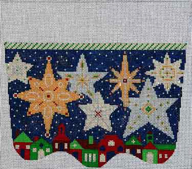 Starry Starry Night Stocking Cuff