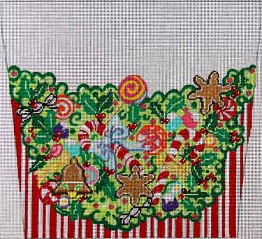Christmas Sweets Stocking Cuff