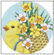 Spring Chick Ornament