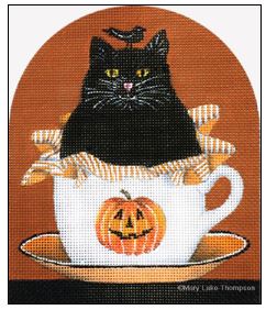 Halloween Cat Cup