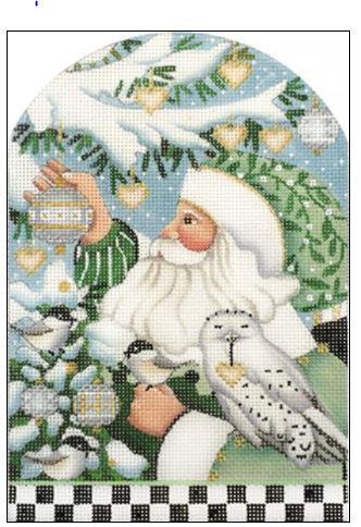 Wintergreen Santa Dome
