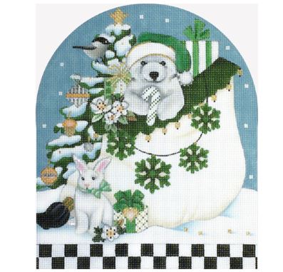 White Santa Bag