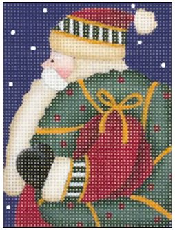 Wreath Santa