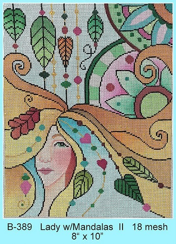 Lady With Mandalas II