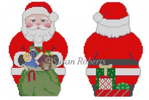 Santa w/Toy Bag (2 sided)