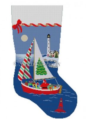 Sailing Santa Stocking