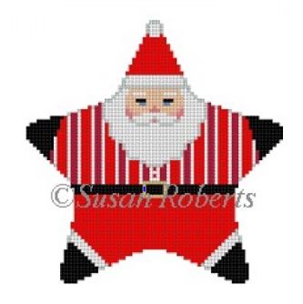 Star Santa Red Stripe Shirt