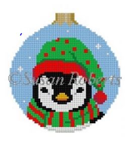 Penguin Face Round