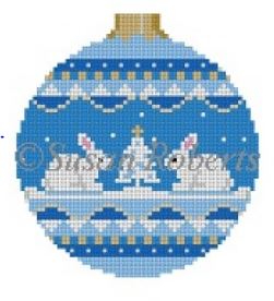 Snow Bunnies Stripe