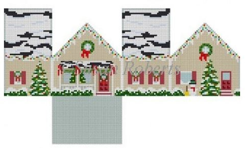 White Christmas House