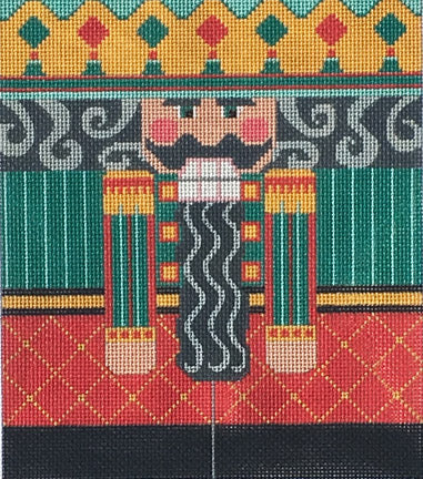 Red/Teal Nutcracker Roll Up