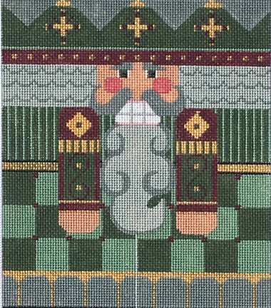Green/Beige Nutcracker Roll Up