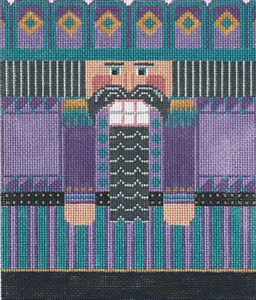 Purple/Blue Nutcracker Roll Up Stitch Guide