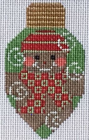 Gingerbread Lightbulb Ornament