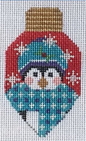 Penguin Lightbulb Ornament