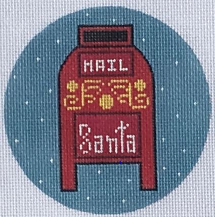 Santa Mailbox Ornament